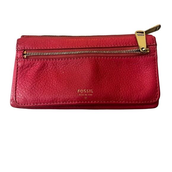 Fossil Leather Wallet - Picture 1 of 3